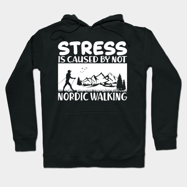 Nordic Walking Hoodie by maxcode